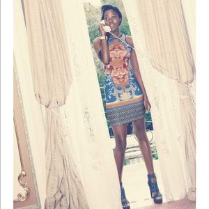 New Dream Daily XS Noveau Scarf Dress Sold Out